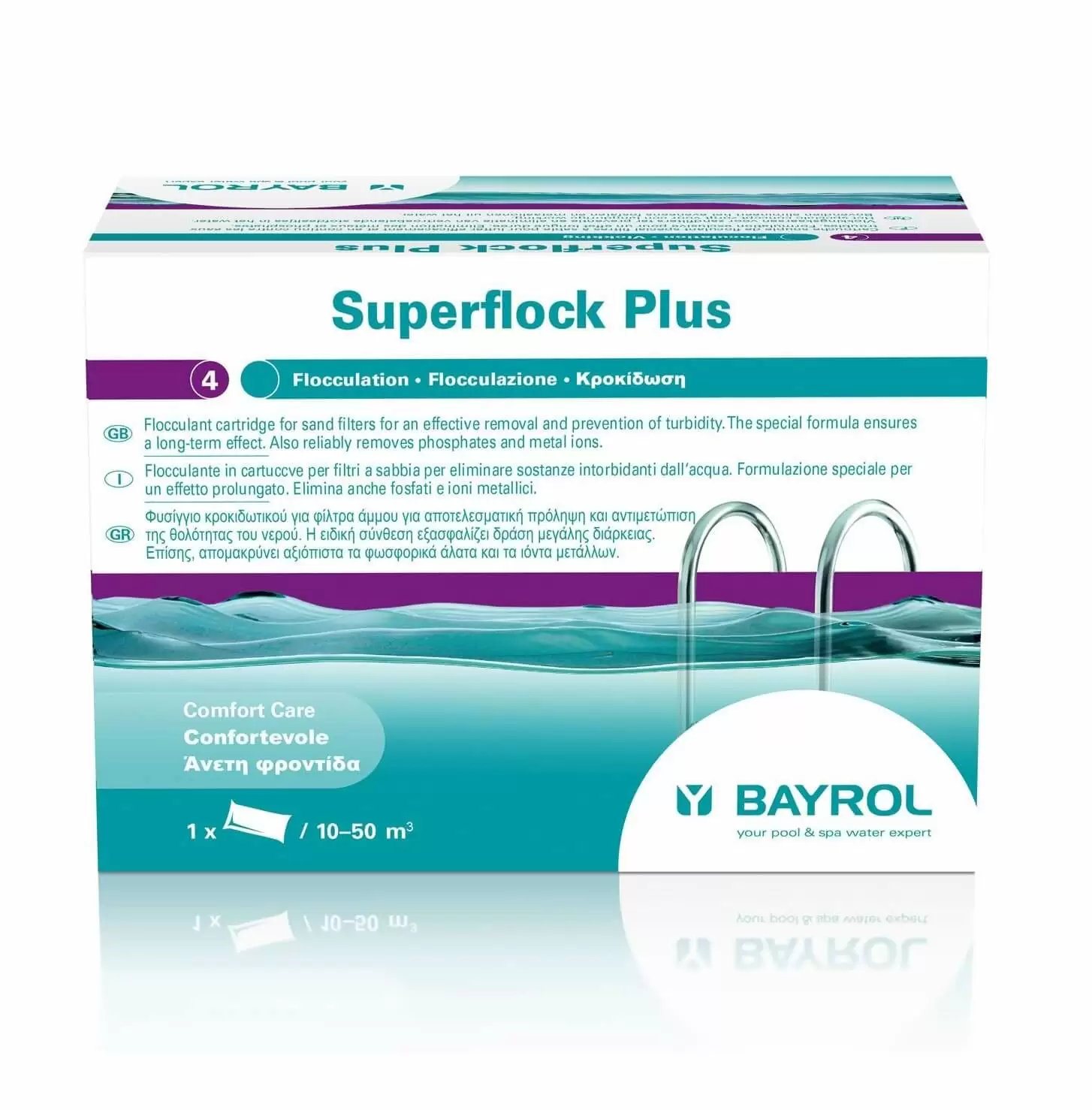 Floculant metale pentru piscine