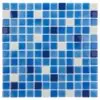 Mozaic din sticla de cea mai buna calitate. Piesele care formeaza folia au dimensiunea de 25*25mm, iar legatura dintre piese se face cu ajutorului unui adeziv special care este o combinatie perfecta intre maleabil si rigid. Mozaic de Sticla pentru Piscina