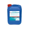 Cloriliquide contine hipoclorit de sodiu (extract de javelina) cu clor activ 12%.Formula sa specifica include un stabilizator de duritate care previne precipitarea calcarului in tava de diluare, la crepina de aspiratie si bastonul de injectie si in tevi.Cloriliquide trebuie dozat de un dispozitiv de comanda automata sau printr-o pompa de dozare separata.Volum: 20L Dezinfectant pe baza de clor pentru piscine Bayrol, Chloriliquide 20L