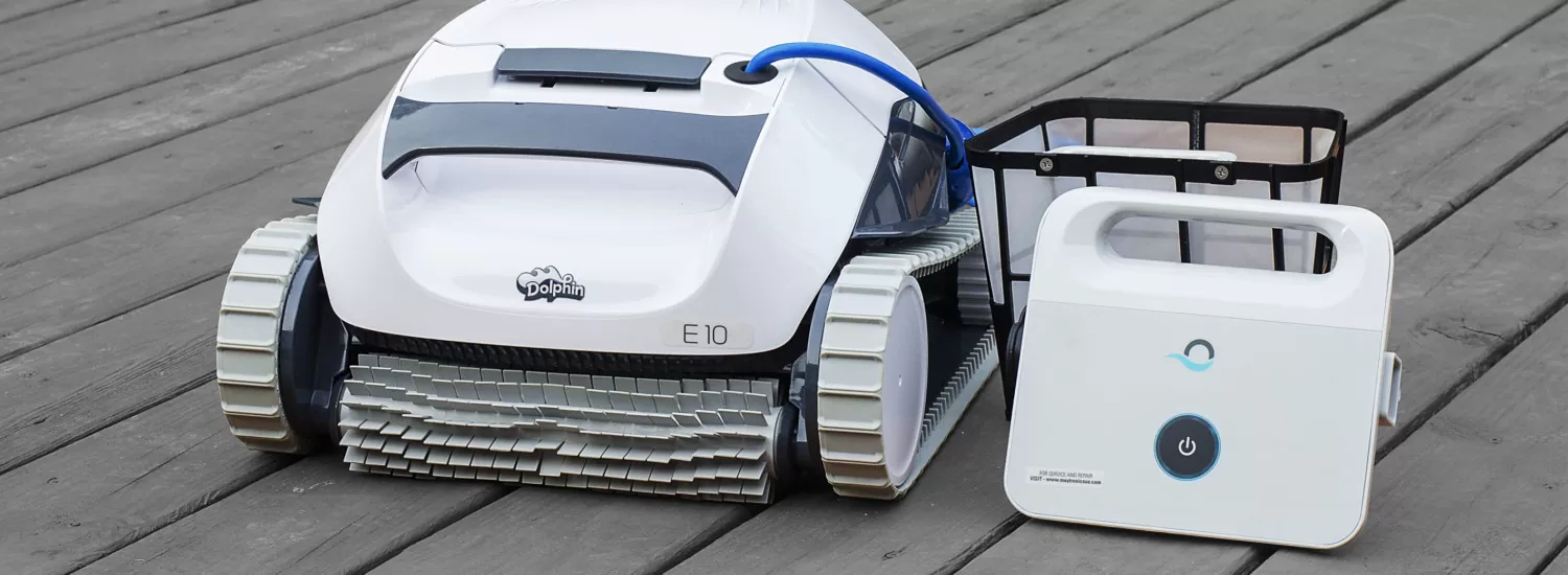 Robot pentru curatarea piscinei Maytronics Dolphin E10 - imagine 8